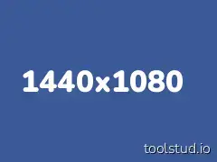1440x1080 Non Square 1080p 1 56 Megapixel Toolstud Io